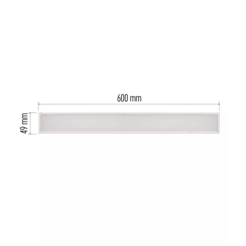 EMOS ZAL192, LED lineáris lámpatest ORTO 19W, semleges fehér