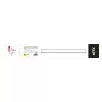 EMOS ZAL192, LED lineáris lámpatest ORTO 19W, semleges fehér