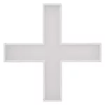 EMOS ZALX, LED lineáris lámpatest ORTO XCON 15W, semleges fehér