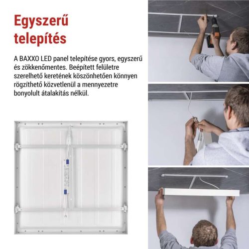 EMOS ZB1614, EMEMOS LED panel BAXXO beépíthetö 36W 4320lm IP20 természetes fehér