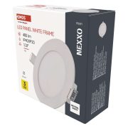   EMOS ZD1125, LED süllyesztett lámpatest NEXXO, kerek, fehér, 7W, természetes fehér