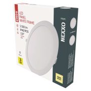   EMOS ZD1154, LED süllyesztett lámpatest NEXXO, kerek, fehér, 24W, meleg fehér