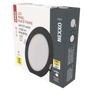   EMOS ZD1333, LED süllyesztett lámpatest NEXXO, kerek, fekete, 12W, CCT