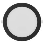 EMOS ZD1343, LED süllyesztett lámpatest NEXXO, kerek, fekete, 18W, CCT