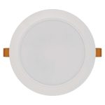 EMOS ZD1442, LED süllyesztett lámpatest RUBIC, kerek, fehér, 18W, természetes fehér