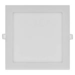 EMOS ZD2144, LED süllyesztett lámpatest NEXXO, négyzet, fehér, 18W, meleg fehér