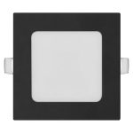 EMOS ZD2323, LED süllyesztett lámpatest NEXXO, négyzet, fekete, 7W, CCT