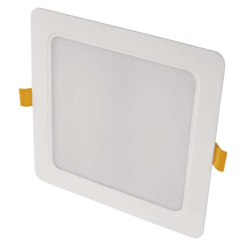 EMOS ZD2442, LED süllyesztett lámpatest RUBIC, négyzet, fehér, 18W, természetes fehér