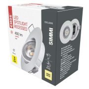   EMOS ZD3121, Exclusive LED spotlámpa 5W 450lm IP20 meleg fehér