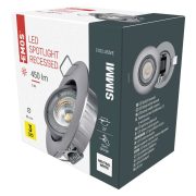   EMOS ZD3222, Exclusive LED spotlámpa 5W 450lm IP20 term. fehér