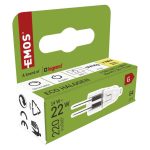 EMOS ZE0505A, EMOS halogén izzó JC G4 14W 160lm