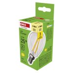 EMOS ZF1D02, LED izzó Filament Mini Globe / E14 / 1,8 W (25 W) / 250 lm / Meleg fehér