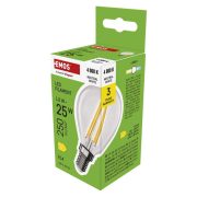   EMOS ZF1D03, LED izzó Filament Mini Globe / E14 / 1,8 W (25 W) / 250 lm / Természetes fehér