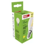 EMOS ZF1D42, LED izzó Filament Mini Globe / E14 / 5,9 W (60 W) / 806 lm / Meleg fehér