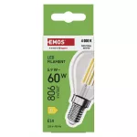 EMOS ZF1D43, LED izzó Filament Mini Globe / E14 / 5,9 W (60 W) / 806 lm / Természetes fehér