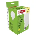 EMOS ZF2D62, LED izzó Filament G125 / E27 / 11 W (100 W) / 1521 lm / Meleg fehér