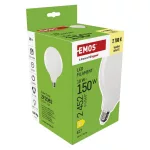 EMOS ZF2D82, LED izzó Filament G125 / E27 / 18 W (150 W) / 2452 lm / Meleg fehér