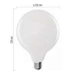 EMOS ZF2D83, LED izzó Filament G125 / E27 / 18 W (150 W) / 2452 lm / Természetes fehér