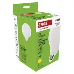 EMOS ZF2D83, LED izzó Filament G125 / E27 / 18 W (150 W) / 2452 lm / Természetes fehér