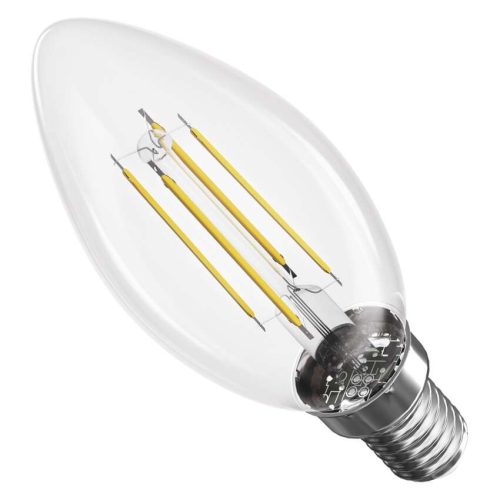 EMOS ZF3D03, LED izzó Filament gyertya / E14 / 1,8 W (25 W) / 250 lm / Természetes fehér