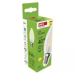 EMOS ZF3D22, LED izzó Filament gyertya / E14 / 3,4 W (40 W) / 470 lm / Meleg fehér