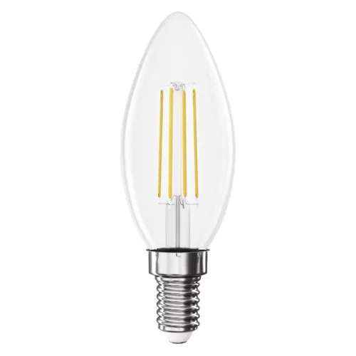 EMOS ZF3D23, LED izzó Filament gyertya / E14 / 3,4 W (40 W) / 470 lm / Természetes fehér