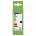 EMOS ZF3D42, LED izzó Filament gyertya / E14 / 5,9 W (60 W) / 806 lm / Meleg fehér