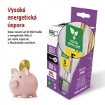 EMOS ZF5148, LED izzó Filament A60 / E27 / 3,8 W (60 W) / 806 lm / természetes fehér