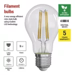 EMOS ZF5158, LED izzó Filament A60 / E27 / 5 W (75 W) / 1 060 lm / természetes fehér
