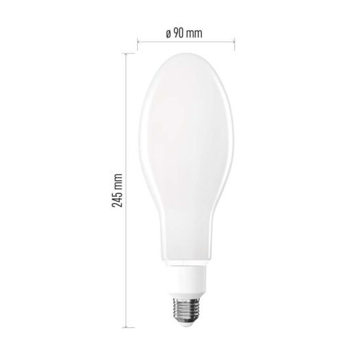 EMOS ZF5751, LED izzó Filament ED90 / E27 / 36 W (327 W) / 6 000 lm / természetes fehér