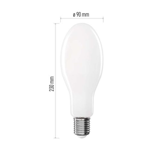 EMOS ZF5754, LED izzó Filament ED90 / E40 / 36 W (327 W) / 6 000 lm / természetes fehér