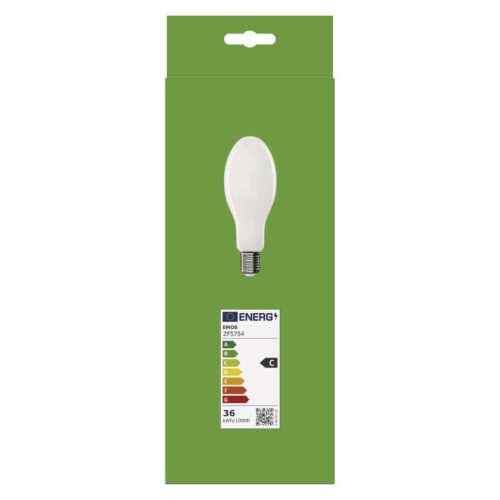 EMOS ZF5754, LED izzó Filament ED90 / E40 / 36 W (327 W) / 6 000 lm / természetes fehér