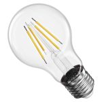 EMOS ZF5D22, LED izzó Filament A60 / E27 / 3,4 W (40 W) / 470 lm / Meleg fehér