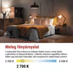 EMOS ZF5D42.3, LED izzó Filament A60 / E27 / 5,9 W (60 W) / 806 lm / Meleg fehér