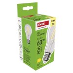 EMOS ZF5D42, LED izzó Filament A60 / E27 / 5,9 W (60 W) / 806 lm / Meleg fehér