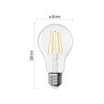 EMOS ZF5D43.3, LED izzó Filament A60 / E27 / 5,9 W (60 W) / 806 lm / Természetes fehér