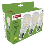 EMOS ZF5D43.3, LED izzó Filament A60 / E27 / 5,9 W (60 W) / 806 lm / Természetes fehér
