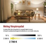 EMOS ZF5D52D, LED izzó Filament A60 / E27 / 7,5 W (75 W) / 1 055 lm / meleg fehér / dimmelhető