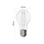 EMOS ZF5D53, LED izzó Filament A60 / E27 / 7,8 W (75 W) / 1060 lm / Természetes fehér