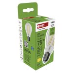 EMOS ZF5D54D, LED izzó Filament A60 / E27 / 7,5 W (75 W) / 1 055 lm / Természetes fehér / dimmelhető