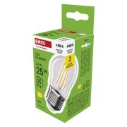   EMOS ZF6D03, LED izzó Filament Mini Globe / E27 / 1,8 W (25 W) / 250 lm / Természetes fehér