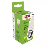EMOS ZF6D03, LED izzó Filament Mini Globe / E27 / 1,8 W (25 W) / 250 lm / Természetes fehér