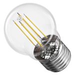 EMOS ZF6D23, LED izzó Filament Mini Globe / E27 / 3,4 W (40 W) / 470 lm / Természetes fehér