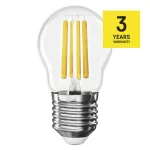 EMOS ZF6D42, LED izzó Filament Mini Globe / E27 / 5,9 W (60 W) / 806 lm / Meleg fehér