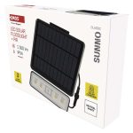 EMOS ZG112S, LED SOLAR reflektor hordozható SUNNO, PIR, 1300lm IP54 természetes fehér