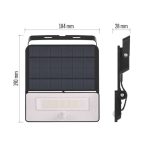 EMOS ZG122S, LED SOLAR reflektor hordozható SOLO, PIR, 1600lm IP54 természetes fehér