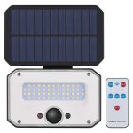 EMOS ZG132S, LED SOLAR reflektor hordozható SPILO, PIR,  1500lm IP54 természetes fehér