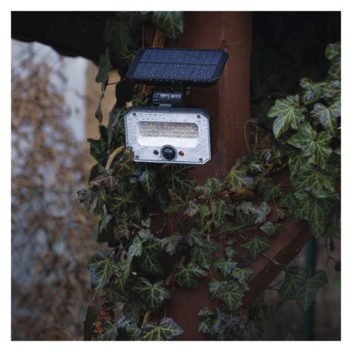 EMOS ZG132S, LED SOLAR reflektor hordozható SPILO, PIR,  1500lm IP54 természetes fehér
