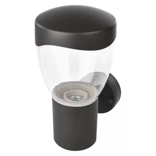 EMOS ZGA010P, LED kerti fali lámpa, 16,4 x 12 x 23 cm, 1 x E27, 15 W