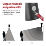 EMOS ZGA040P, LED kerti fali lámpa, 16,4 x 12 x 29,5 cm, 1 x E27, 15 W